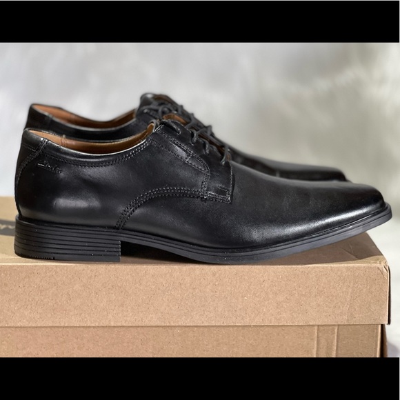 New clarks tilden plain Oxford shoes - Picture 5 of 15